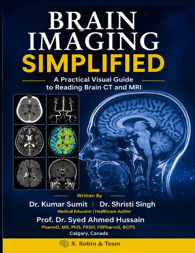 Brain Imaging Simplified: A Practical Visual Guide to Reading Brain CT and MRI cover