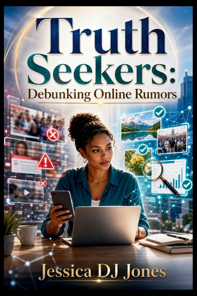 Truth Seekers: Debunking Online Rumors: A Comprehensive Guide to Identifying and Disproving Misinformation cover