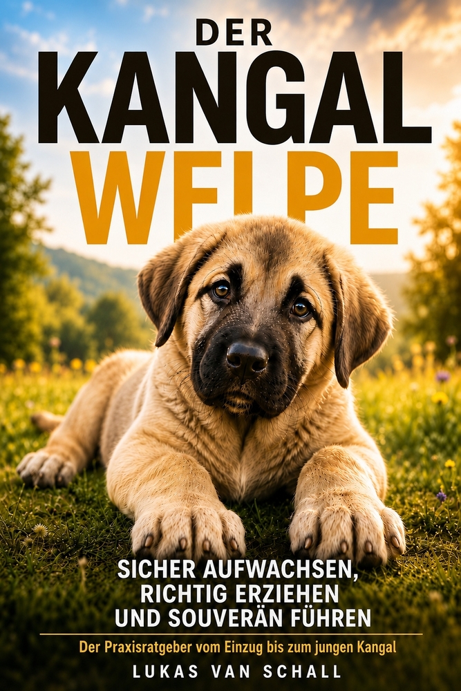 Der Kangal Welpe: Sicher aufwachsen, richtig erziehen und souverän führen - Der Praxisratgeber vom Einzug bis zum jungen Kangal cover