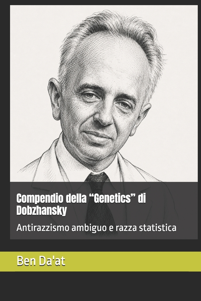 Compendio della "Genetics" di Dobzhansky: Antirazzismo ambiguo e razza statistica cover