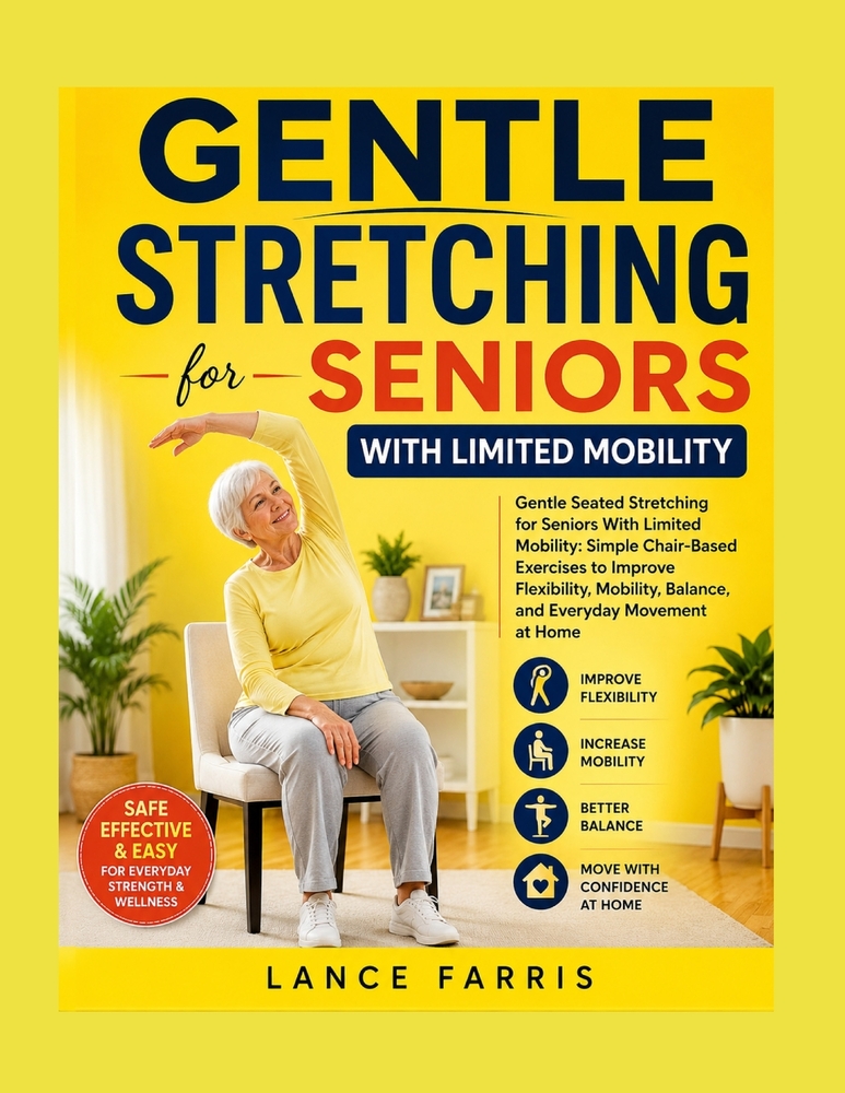 Gentle Stretching for Seniors with Limited Mobility: Gentle Seated Stretching for Seniors With Limited Mobility: Simple Chair-Based Exercises to Impro cover