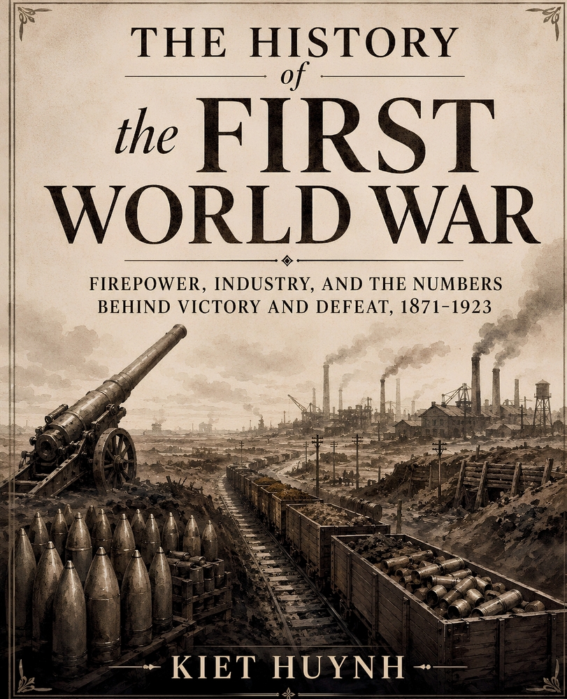 The History of the First World War: Firepower, Industry, and the Numbers Behind Victory and Defeat, 1871-1923 cover