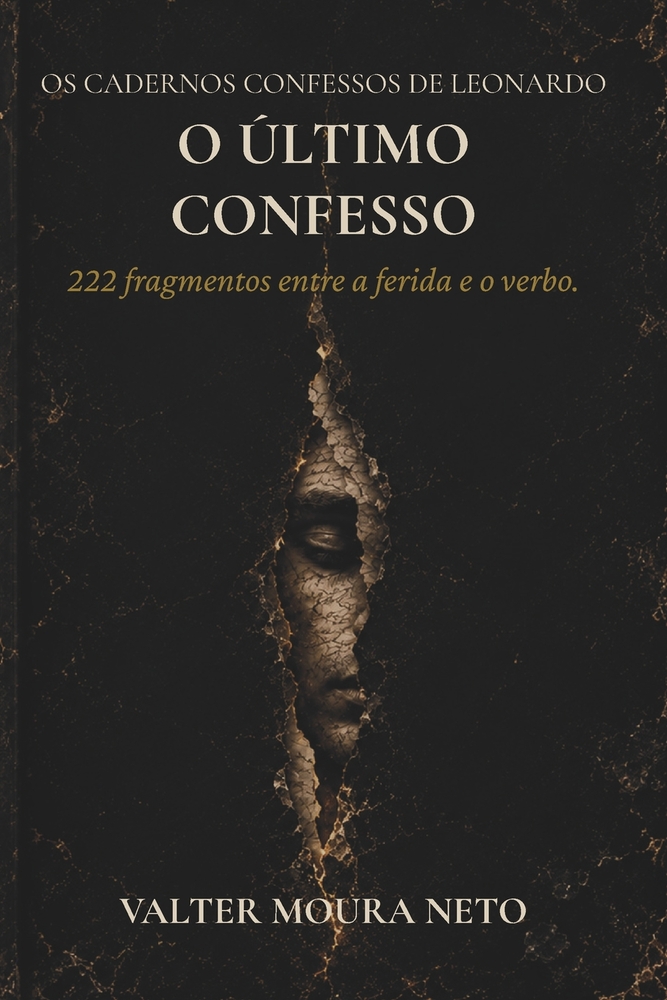 O Último Confesso: 222 fragmentos entre a ferida e o verbo. cover