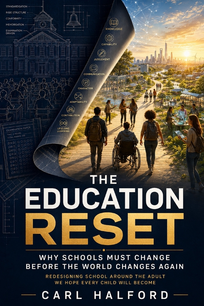 The Education Reset: Why Schools Must Change Before the World Changes Again - Redesigning School Around the Adult We Hope Every Child Will Become cover