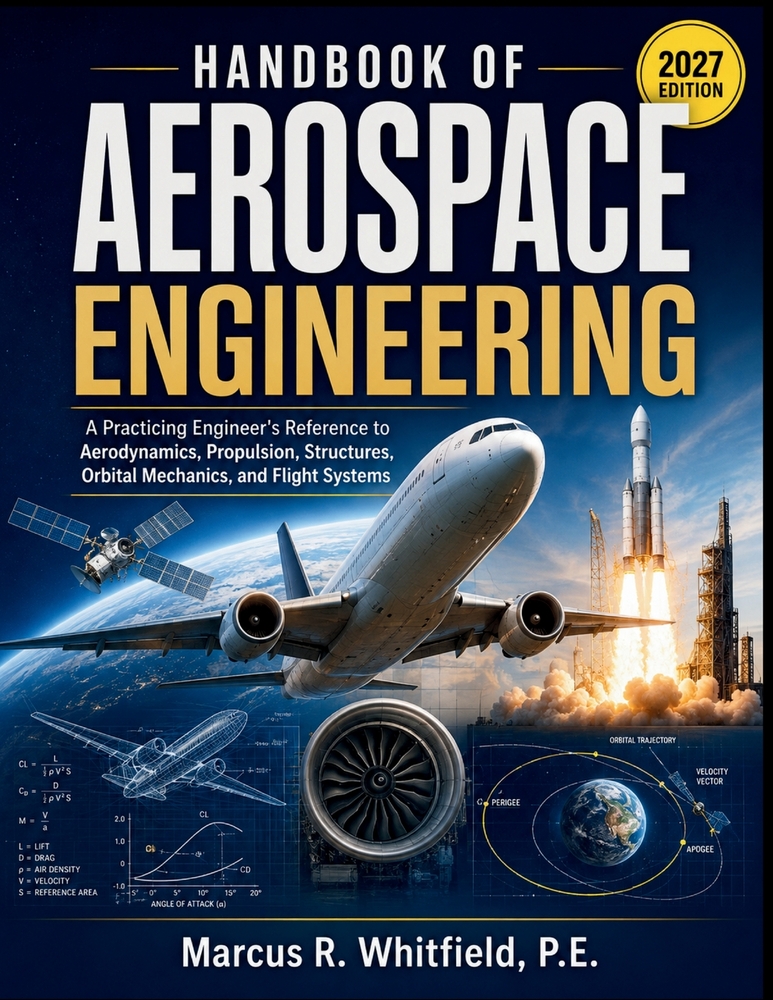 Handbook of Aerospace Engineering: A Practicing Engineer's Reference to Aerodynamics, Propulsion, Structures, Orbital Mechanics, and Flight Systems cover