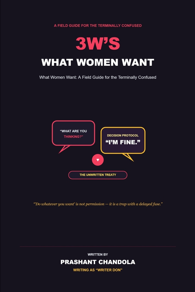 3W'S What Women Want: A Field Guide for the Terminally Confused cover