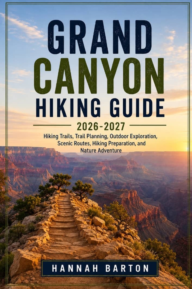Grand Canyon Hiking Guide 2026-2027: Hiking Trails, Trail Planning, Outdoor Exploration, Scenic Routes, Hiking Preparation, and Nature Adventure cover