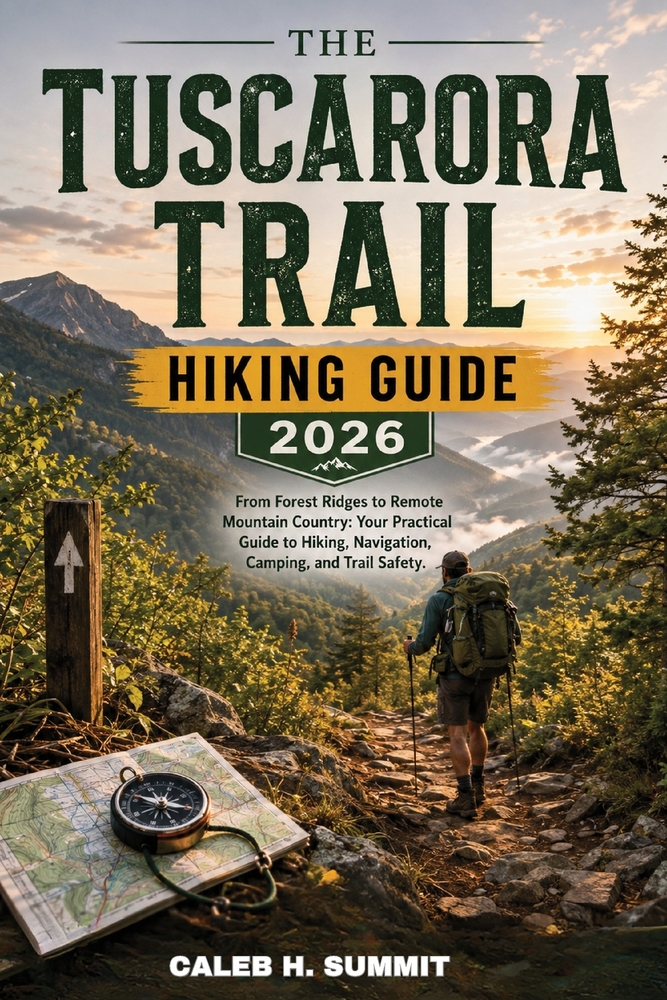 The Tuscarora Trail Hiking Guide 2026: From Forest Ridges to Remote Mountain Country: Your Practical Guide to Hiking, Navigation, Camping, and Trail S cover