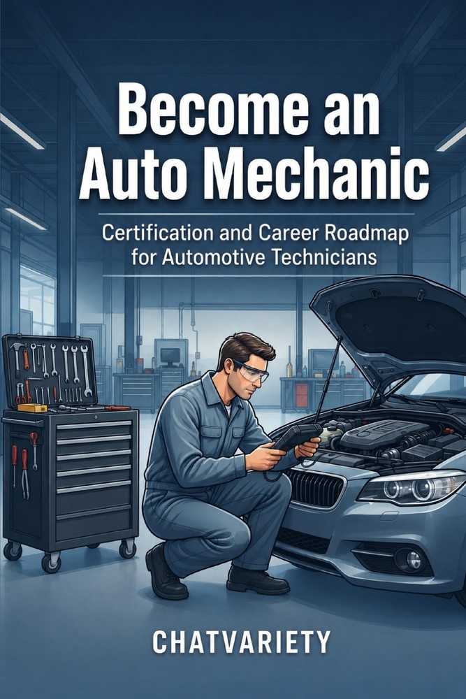 Become an Auto Mechanic: Certification and Career Roadmap for Automotive Technicians cover