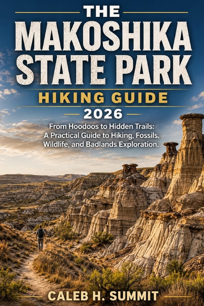 The Makoshika State Park Hiking Guide 2026.: From Hoodoos to Hidden Trails: A Practical Guide to Hiking, Fossils, Wildlife, and Badlands Exploration. cover
