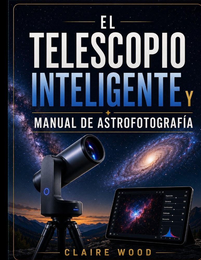 El Telescopio Inteligente Y Manual de Astrofotografía: Guía Completa de Configuración Y Imagen Para Zwo Seestar S50, Dwarf 3, Unistellar Y Celestron cover