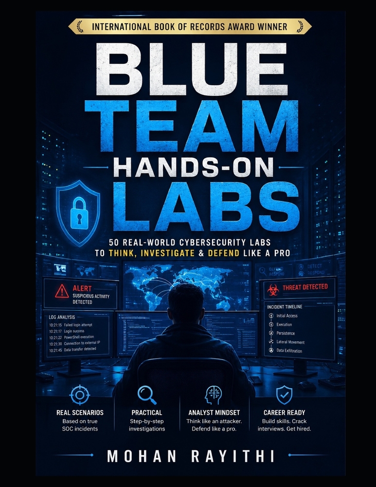Blue Team Hands-On Labs cover