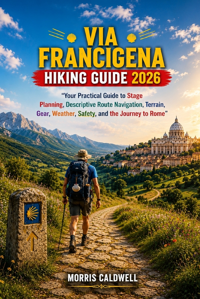 Via Francigena Hiking Guide 2026: "Your Practical Guide to Stage Planning, Descriptive Route Navigation, Terrain, Gear, Weather, Safety, and the Journ cover