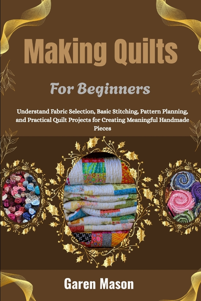 Making Quilts For Beginners: Understand Fabric Selection, Basic Stitching, Pattern Planning, and Practical Quilt Projects for Creating Meaningful Hand cover