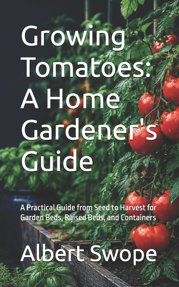 Growing Tomatoes: A Home Gardener's Guide: A Practical Guide from Seed to Harvest for Garden Beds, Raised Beds, and Containers cover
