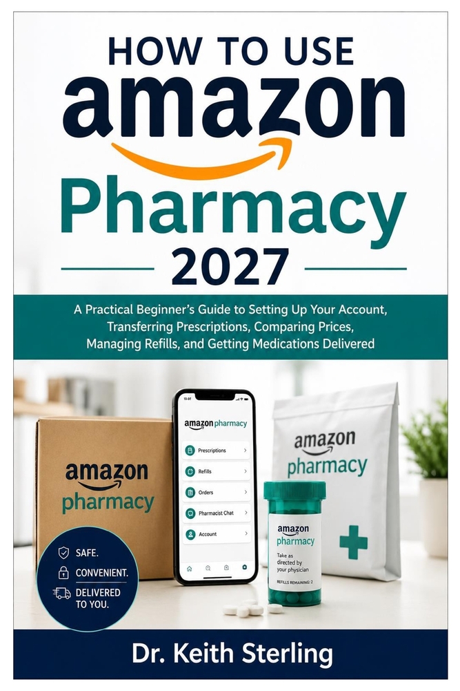 How to Use Amazon Pharmacy 2027: A Practical Beginner's Guide to Setting Up Your Account, Transferring Prescriptions, Comparing Prices, Managing Refil cover
