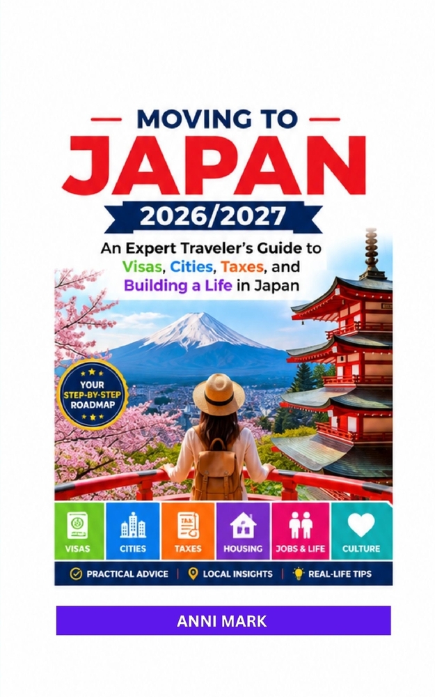 Moving to Japan 2026/2027: An Expert Traveler's Guide to Visas, Cities, Taxes, and Building a Life in Japan cover