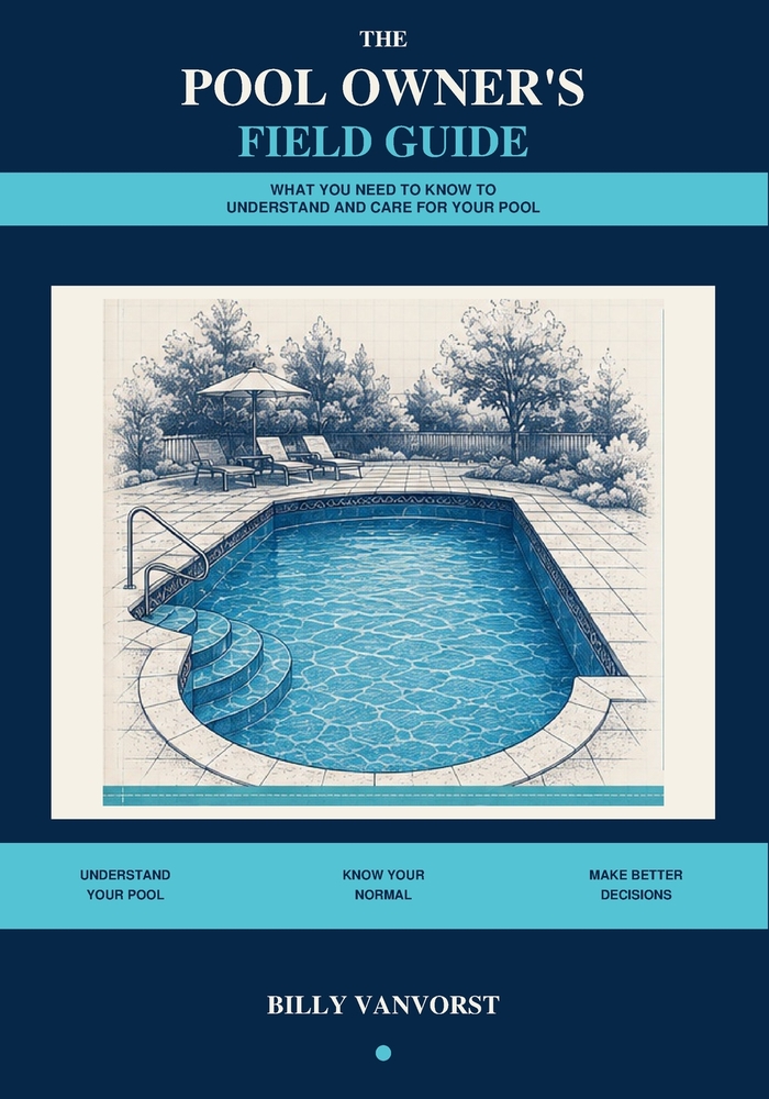 The Pool Owner's Field Guide: Is My Pool in Trouble?: Leaks, Cracks, Surface Damage, and Structural Warning Signs cover