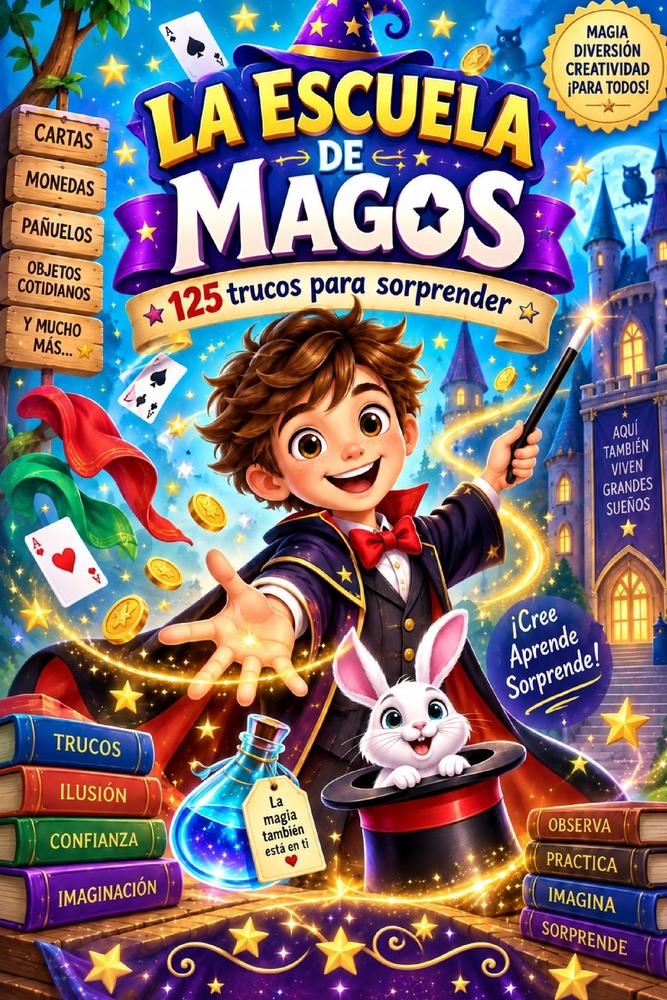 La escuela de magos cover