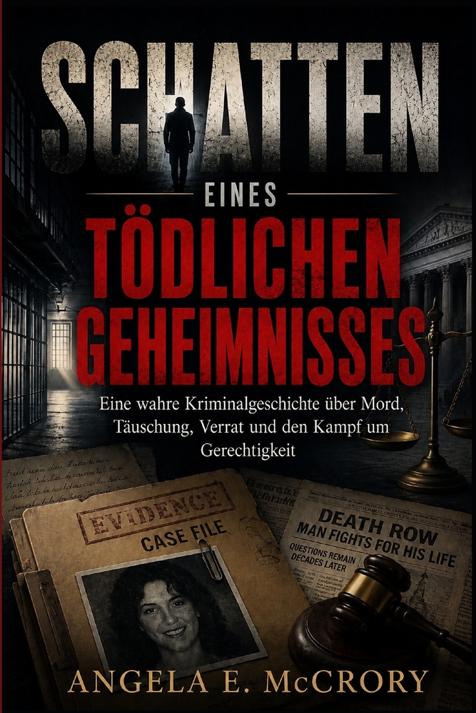 Schatten Eines Tödlichen Geheimnisses: Eine wahre Kriminalgeschichte über Mord, Täuschung, Verrat und den Kampf um Gerechtigkeit cover