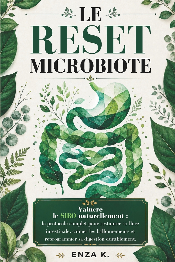 Le Reset Microbiote: Vaincre le SIBO naturellement: le protocole complet pour restaurer sa flore intestinale, calmer les ballonnements et reprogrammer cover