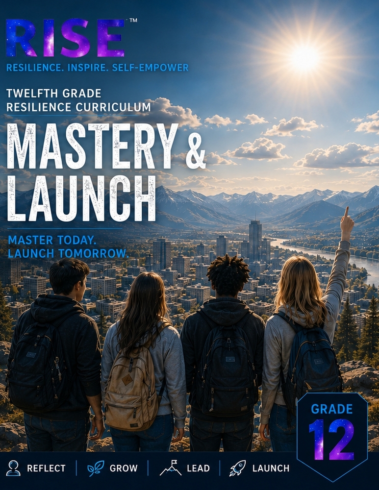 12 Grade Resilience Curriculum: Mastery & Launch cover
