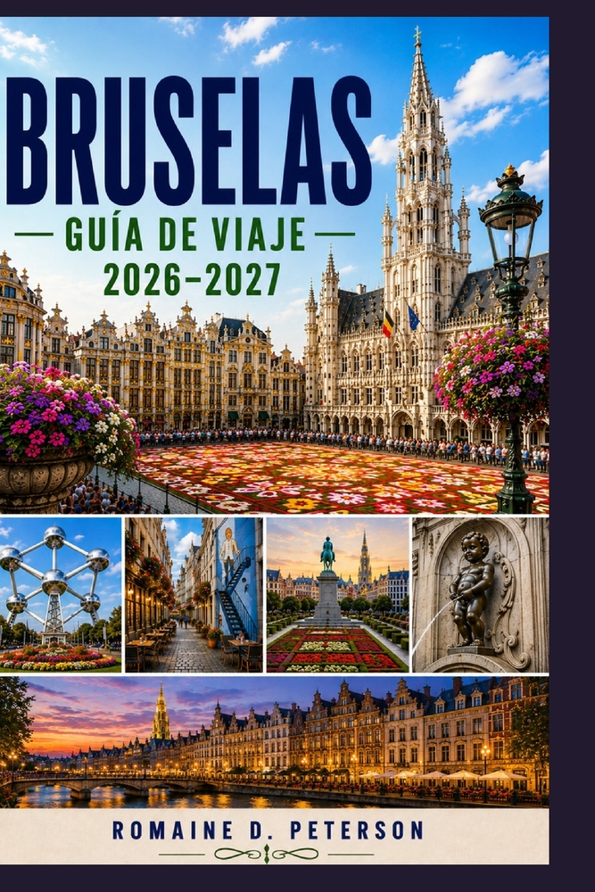 Bruselas Guía de Viaje 2026-2027: Explora Grand Place, el chocolate belga, la arquitectura Art Nouveau, la cultura europea, monumentos históricos, la cover