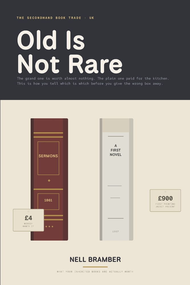 Old Is Not Rare: What Your Inherited Books Are Actually Worth, How to Find the One in a Hundred That Matters, and How to Sell the Rest Without Being L cover