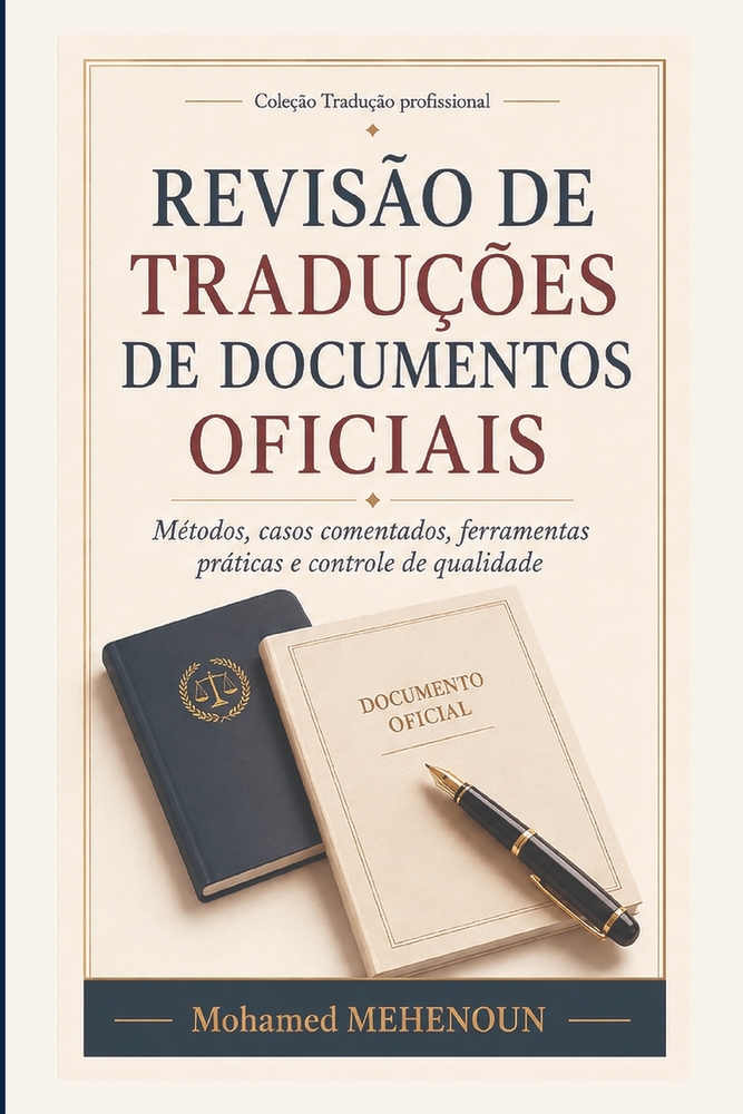 Revisão de Traduções de Documentos Oficiais: Métodos, casos comentados, ferramentas práticas e controle de qualidade cover