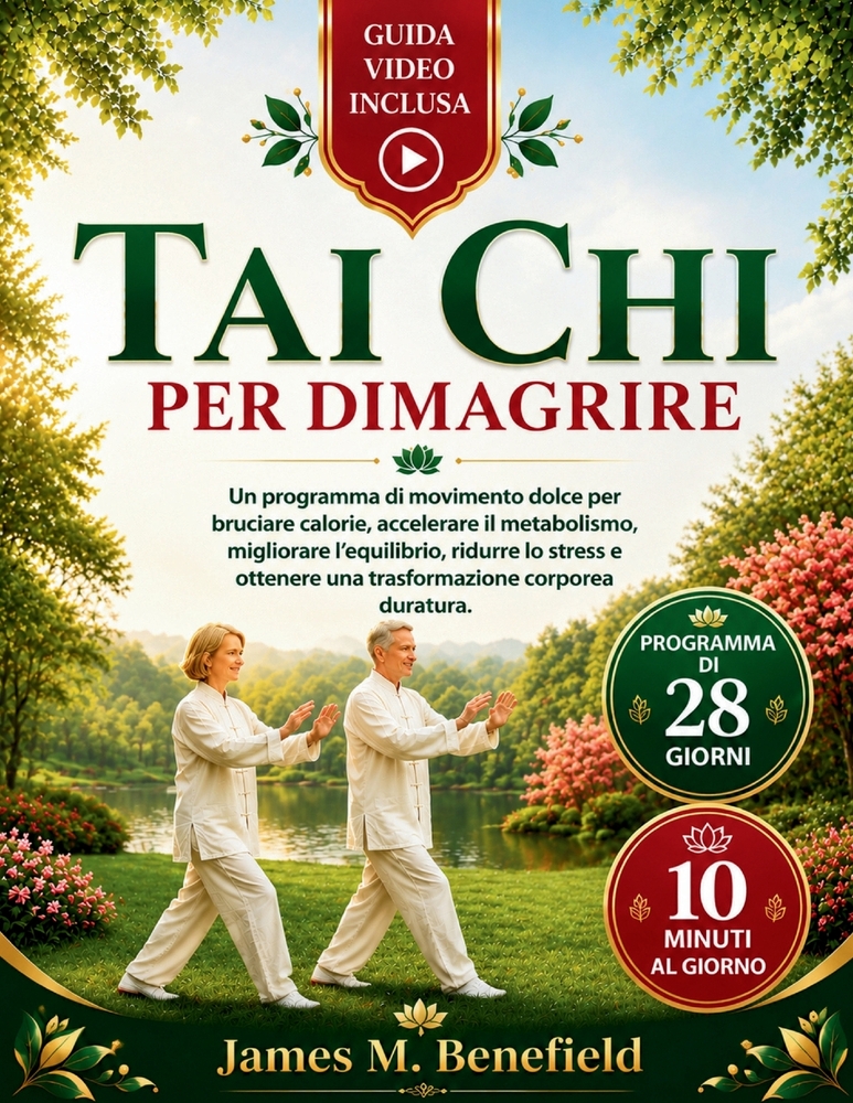 Tai CHI Per Dimagrire: Un programma di movimento dolce per bruciare calorie, accelerare il metabolismo, migliorare l'equilibrio, ridurre lo stress e o cover