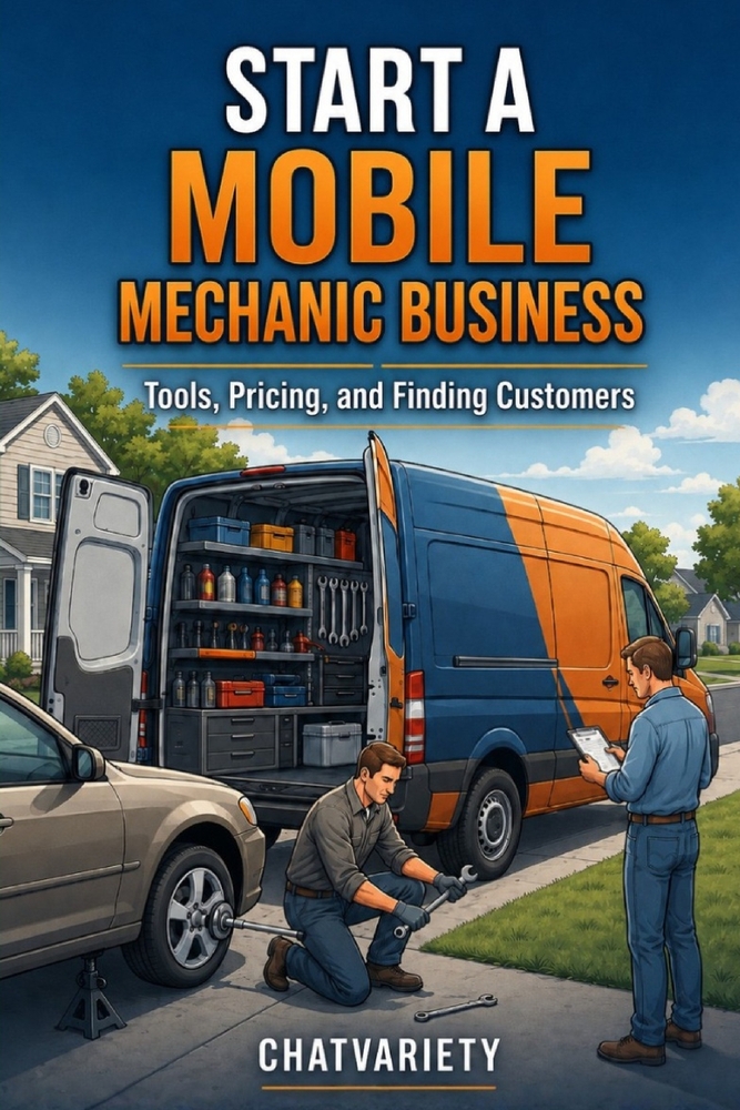 Start a Mobile Mechanic Business: Tools, Pricing, and Finding Customers cover