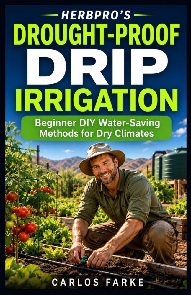 HerbPro's Drought-Proof Drip Irrigation: Beginner DIY Water-Saving Methods for Dry Climates cover