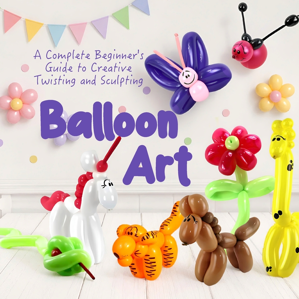 Balloon Art: A Complete Beginner's Guide to Creative Twisting and Sculpting cover
