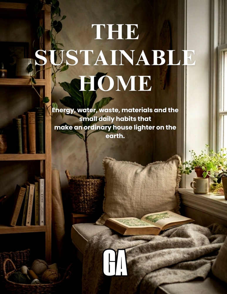 The Sustainable Home: Energy, water, waste, materials and the small daily habits that make an ordinary house lighter on the earth. cover