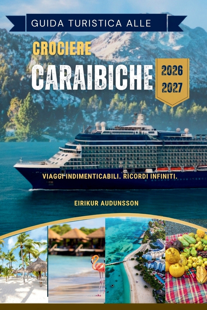 Guida Turistica Alle Crociere Caraibiche 2026/2027: La tua guida alle isole tropicali, porti crocieristici, spiagge, escursioni, cibo e avventure indi cover