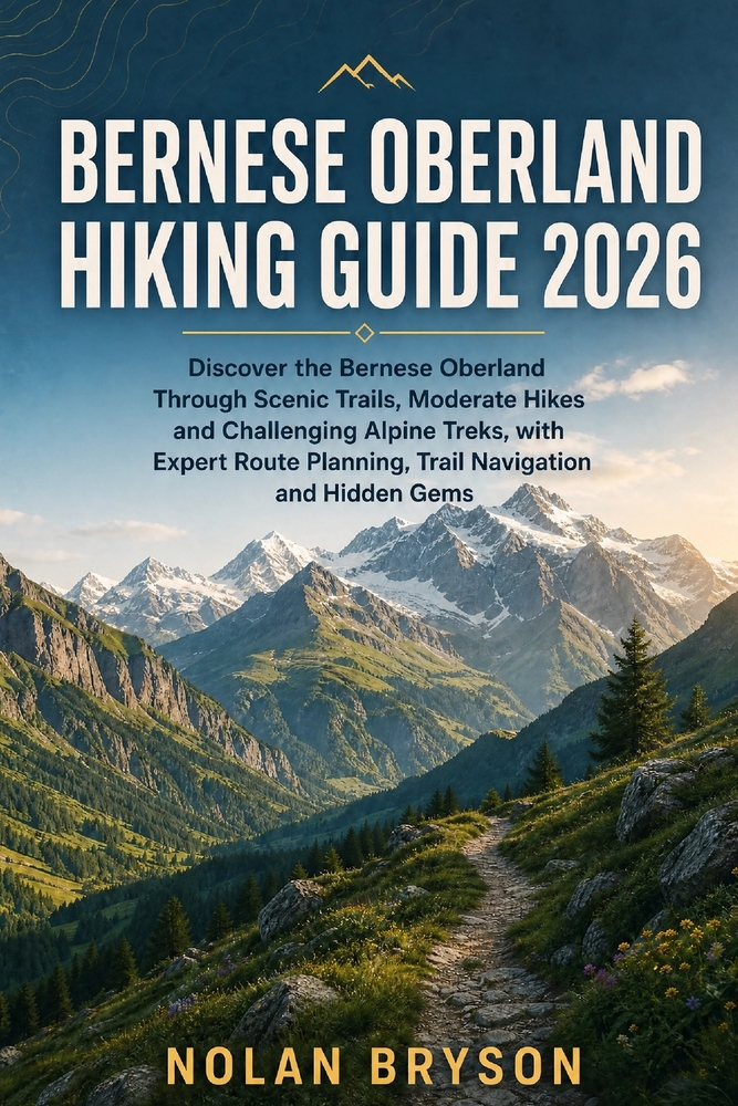Bernese Oberland Hiking Guide 2026: Discover the Bernese Oberland Through Scenic Trails, Moderate Hikes and Challenging Alpine Treks, with Expert Rout cover