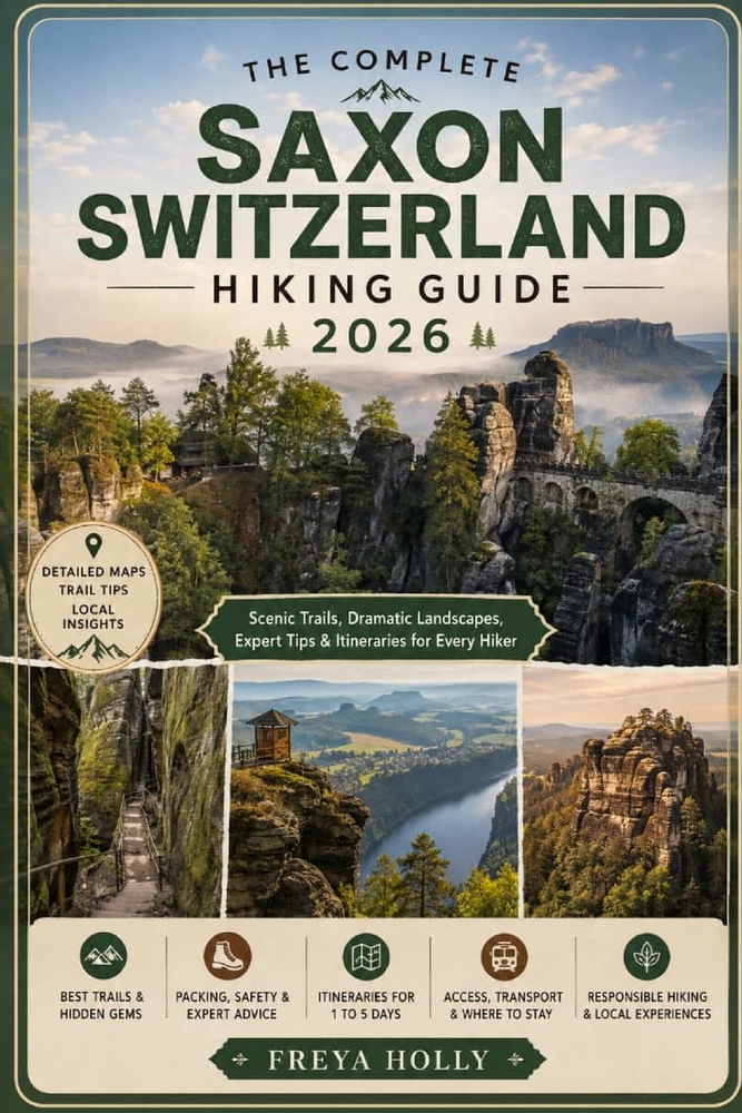 Saxon Switzerland Hiking Guide 2026 cover
