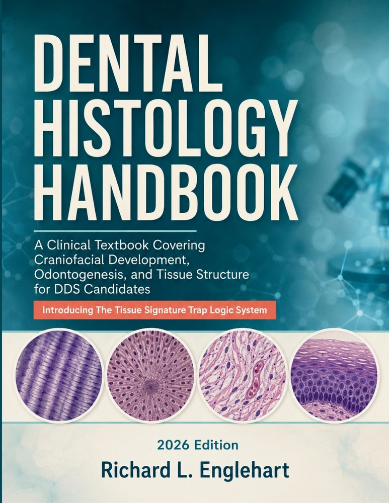 Dental Histology Handbook 2026: A Clinical Textbook Covering Craniofacial Development, Odontogenesis, and Tissue Structure for DDS Candidates cover