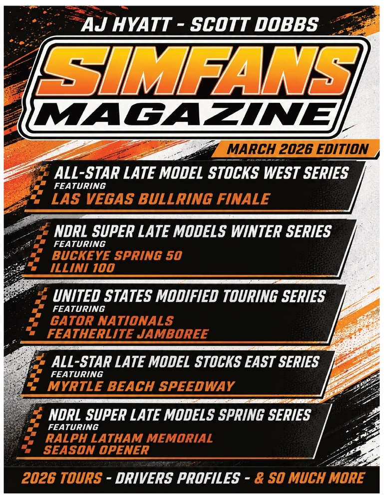 Simfans Racing - March 2026 Edition cover