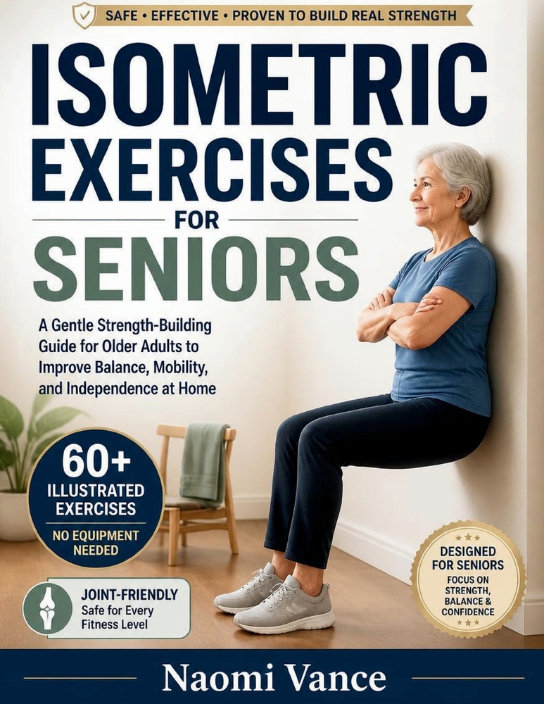 Isometric Exercises for Seniors: A Gentle Strength-Building Guide for Older Adults to Improve Balance, Mobility, and Independence at Home cover