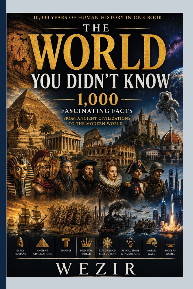 The World You Didn't Know: HISTORY: 1,000 Fascinating Facts From Ancient Civilizations to the Modern World cover