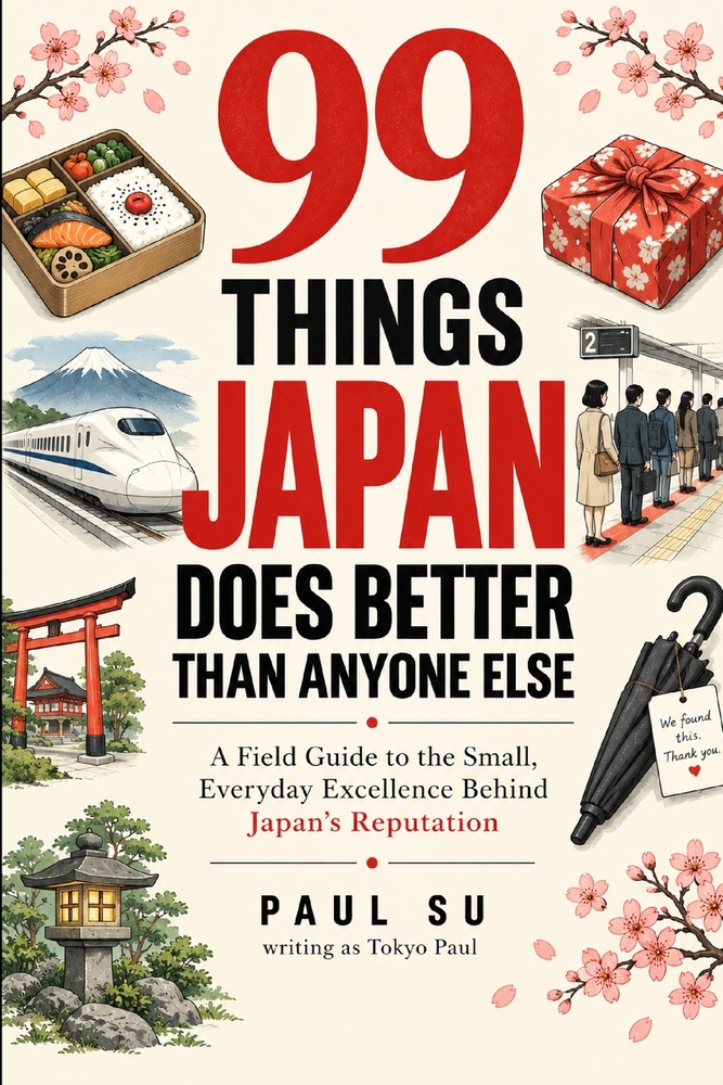 99 Things Japan Does Better Than Anyone Else: A Field Guide to the Small, Everyday Excellence Behind Japan's Reputation cover