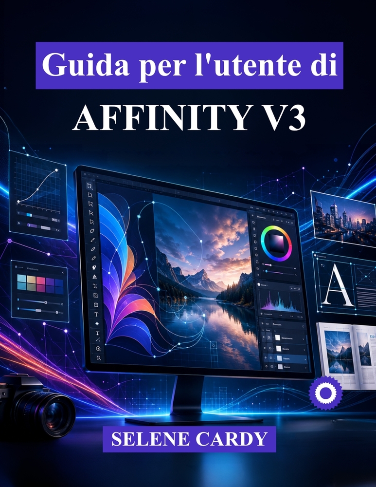 Guida per l'utente di Affinity V3: Il manuale definitivo per principianti su come progettare, modificare e pubblicare come un professionista cover
