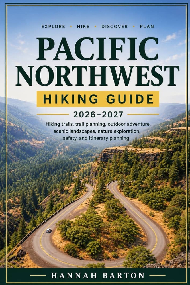 Pacific Northwest Hiking Guide 2026-2027: Hiking Trails, Trail Planning, Outdoor Adventure, Scenic Landscapes, Nature Exploration, Safety, and Itinera cover