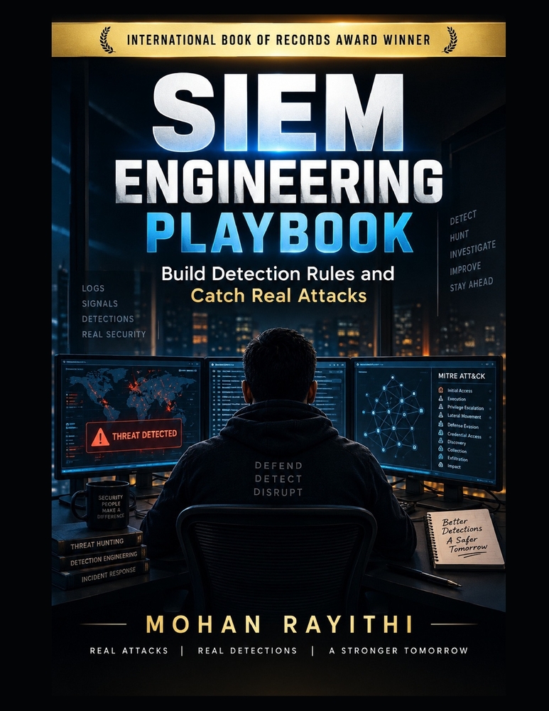 SIEM Engineering Playbook: Build Detection Rules and Catch Real Attacks cover