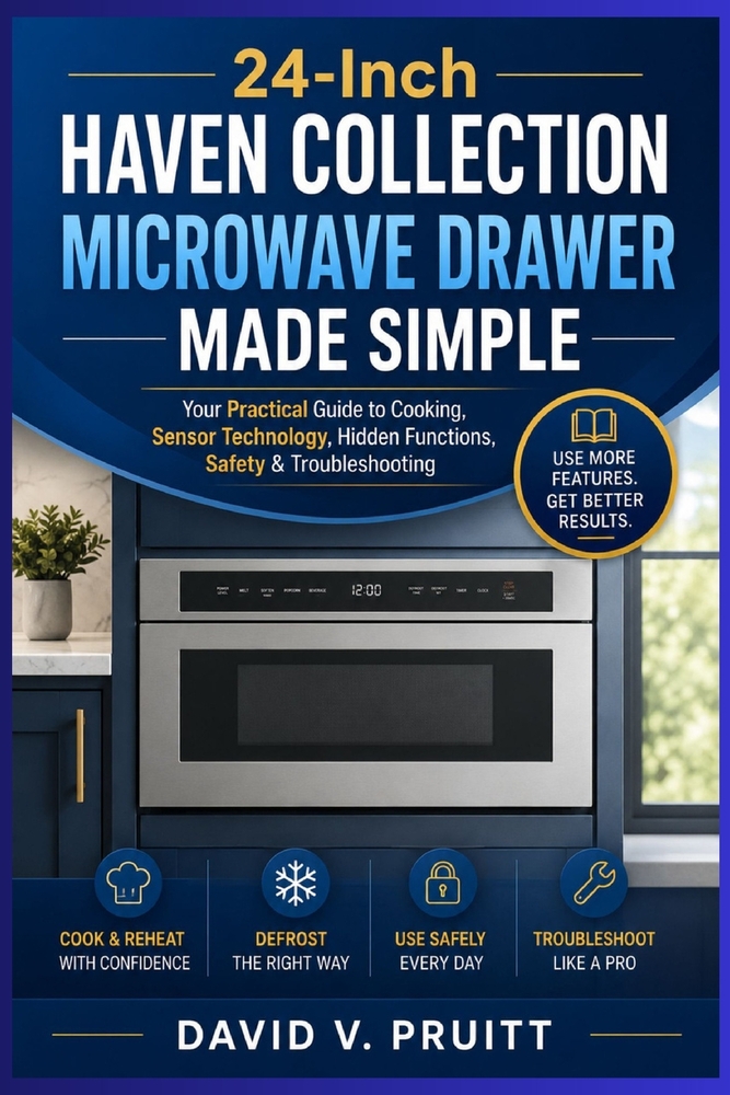 24-Inch Haven Collection Microwave Drawer Made Simple: Your Practical Guide to Cooking, Sensor Technology, Hidden Functions, Safety & Troubleshooting cover