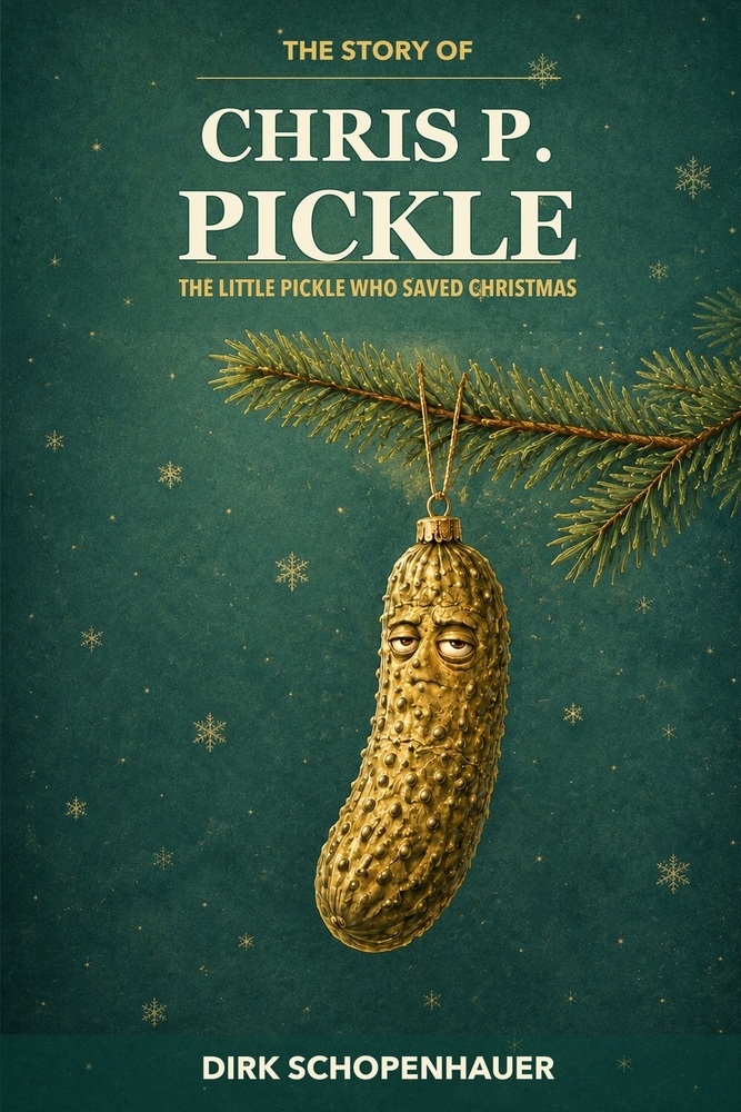 THE STORY OF CHRIS P. PICKLE - The Little Pickle Who Saved Christmas cover