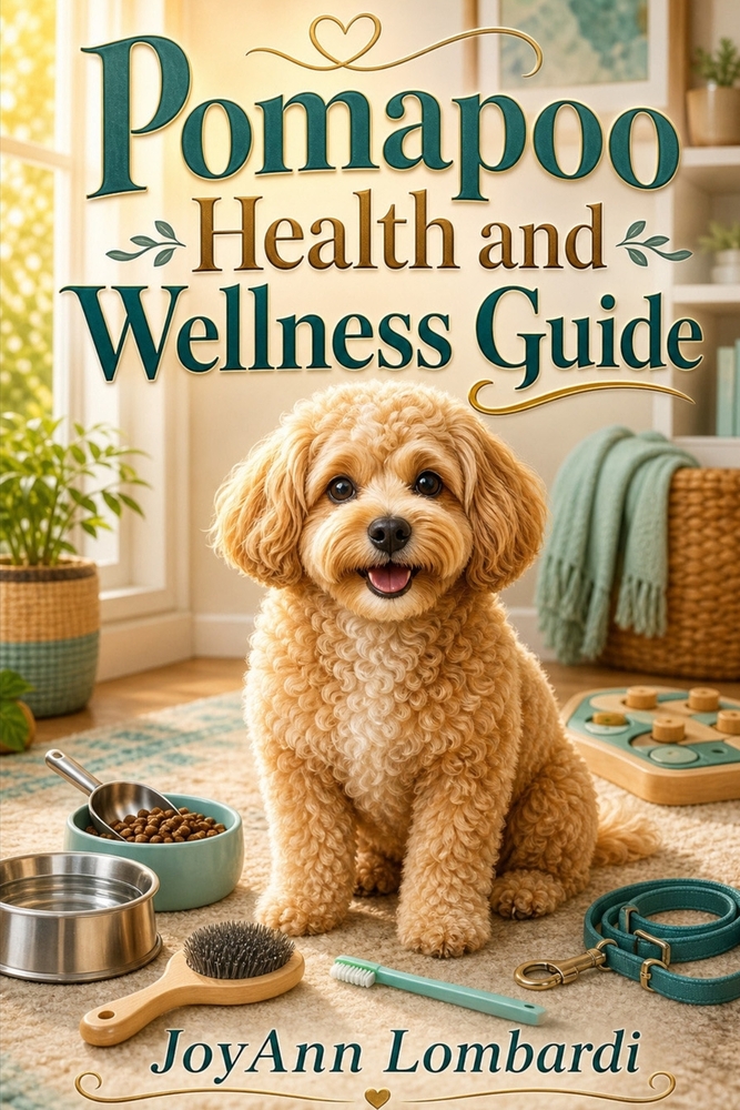 Pomapoo Health and Wellness Guide: Smart nutrition, exercise, grooming, and preventive care tips to help your Pomapoo stay happy, active, and healthy cover