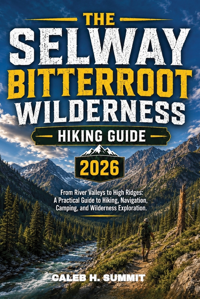 The Selway Bitterroot Wilderness Hiking Guide 2026: From River Valleys to High Ridges: A Practical Guide to Hiking, Navigation, Camping, and Wildernes cover