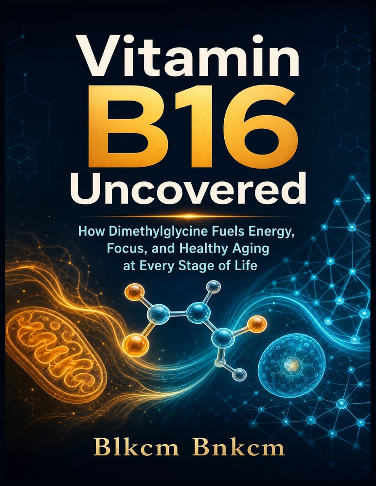 Vitamin B16 Uncovered: How Dimethylglycine Fuels Energy, Focus, and Healthy Aging at Every Stage of Life cover